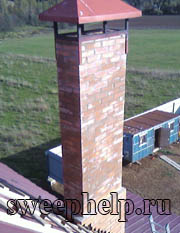 Перекладка печной трубы. Этап 3
